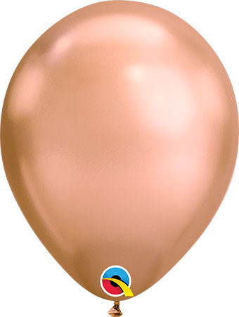 rose gold  chrome balloons