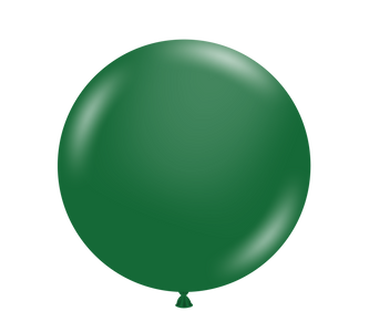 11" Tuf-Tex Metallic Forest Green Latex Balloons 100ct  #10054