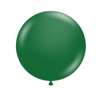 11" Tuf-Tex Metallic Forest Green Latex Balloons 100ct  #10054