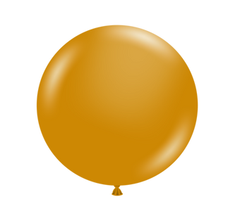 5" Tuf Tex Metallic Gold Latex Balloons 50 count Bag #15031
