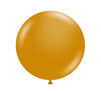 5" Tuf Tex Metallic Gold Latex Balloons 50 count Bag #15031