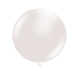 24" inch pearl white balloons