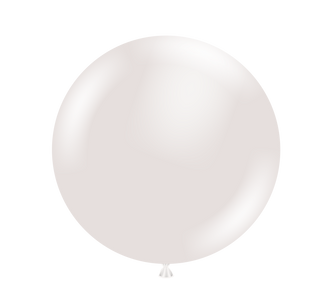 24" inch pearl white balloons