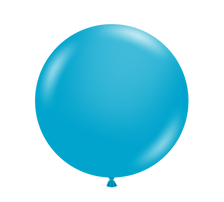 turquoise balloons
