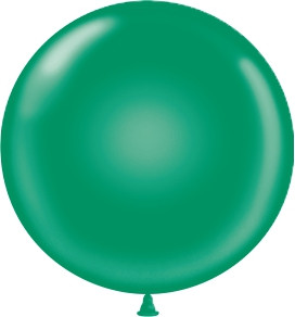 17 inch emerald green latex balloons