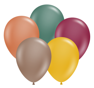 17" Tuf-Tex New Colors Assortment Latex Balloons 50ct#17070