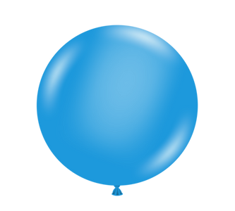 5" Tuf Tex Blue Latex Balloons 50 count Bag #15003