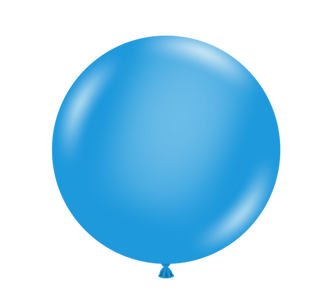 5" Tuf Tex Blue Latex Balloons 50 count Bag #15003