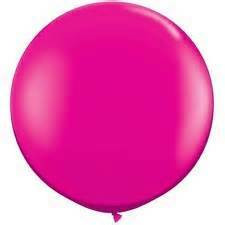 hot pink balloons tuf tex balloons