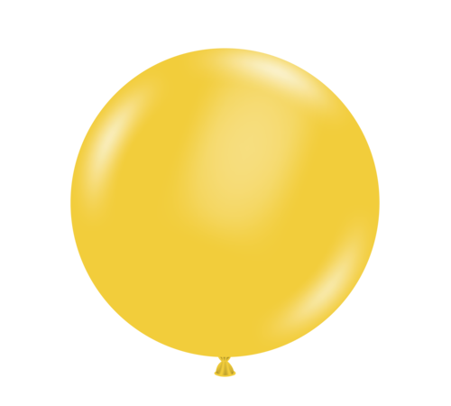 Tuf tex Balloons 50 count Bag 17" Goldenrod looks like school bus bright  yellow Premium Helium Quality Decorator Balloons Compare to Qualatex blush  & Save