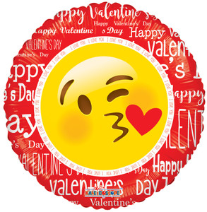 kiss emoji happy valentine's day