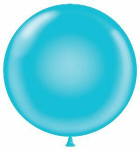 turquoise balloons
