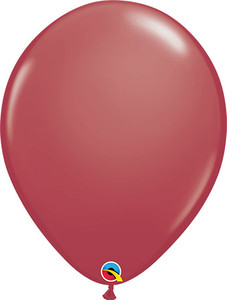 cranberry balloons, qualatex cranberry balloons