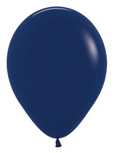 5" Sempertex Fashion Navy Latex Balloons 100Bag #51170