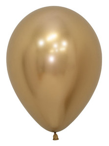 reflex gold balloons, sempertex reflex gold