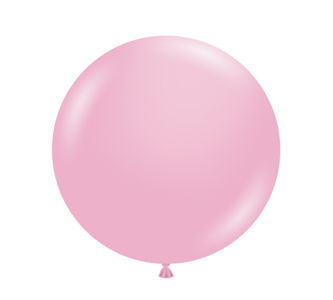 24" Tuf Tex Shimmering Pink Latex Balloons 1ct #2438