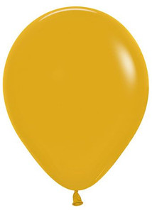 mustard latex balloons sempertex