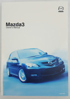 New Genuine Mazda 3 BK Series 2 Owners Manual Mazda3 2006 - 2008 8V51-EO-06E