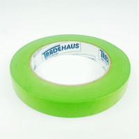 1x Tradehaus High Temperature Masking Tape Roll 18mm x 50m Automotive Painting