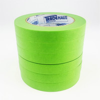 6x Tradehaus High Temperature Masking Tape Roll 18mm x 50m Automotive Painting