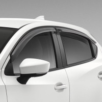 New Genuine Mazda 2 Set of 4 Slimline Weathershields DJ DL Mazda2 DJ11ACSWSA