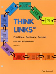 Think Links Fractions  Decimals  Percent, 51 pages, gr. 3-6