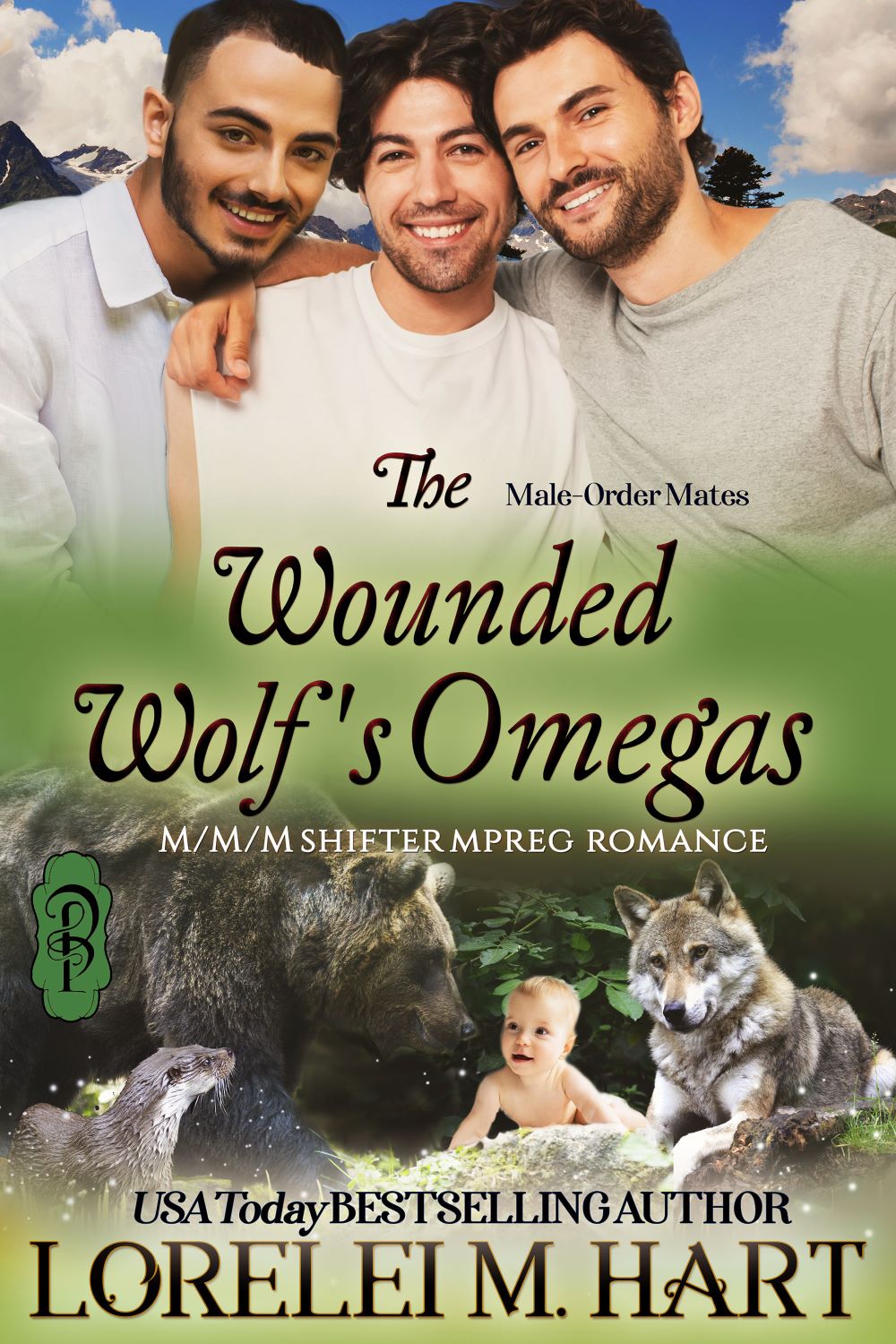 The Wounded Wolf's Omegas by Lorelei M. Hart