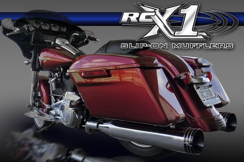 RCX Exhaust Slip-on Mufflers for Motorcycles - RC Components