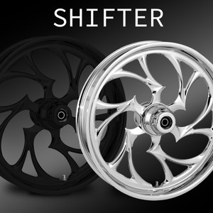 Shifter wheel design 