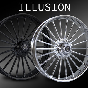 Illusion wheel design 