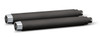 RCX Exhaust 4.0" Slip-on Mufflers, Ceramic Black with Blitz chrome tips.