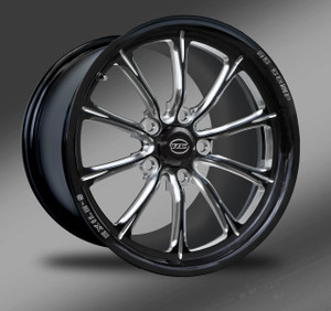 Exile-S (no rim accents) Eclipse Finish- Street Fighter Wheels