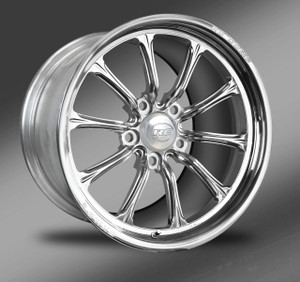 Exile-S (No rim accents) Polished finish, Street Fighter Wheels
