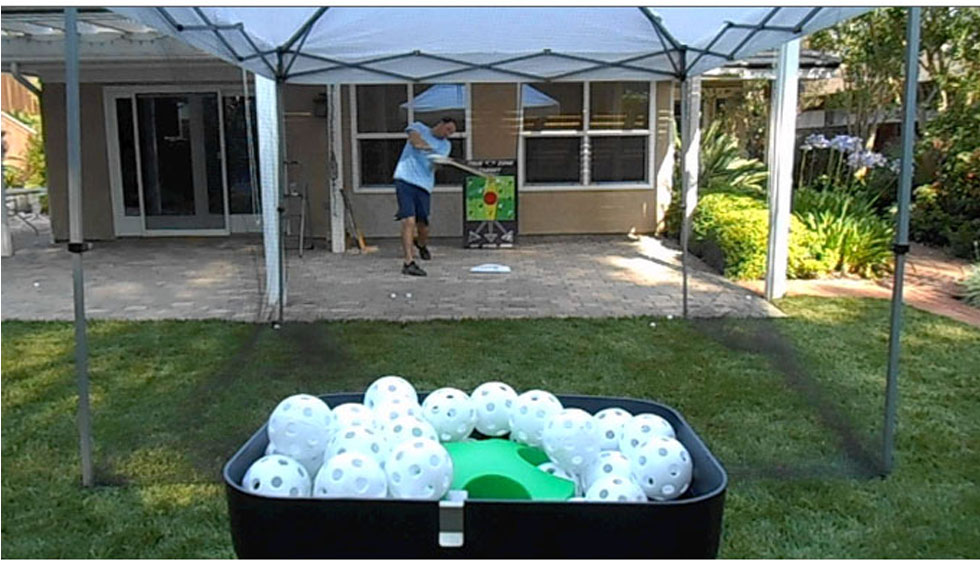 Backyard Pitching Machine & Batting Cage Personal Pitcher - Backyard Pitching Machine & Batting Cage Personal Pitcher