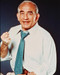 This is an image of 240343 Edward Asner Photograph & Poster