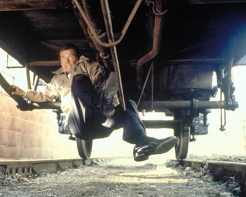 This is an image of 256827 Roger Moore Photograph & Poster