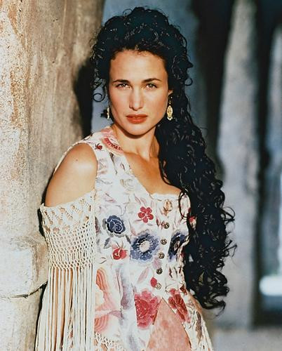 This is an image of 212501 Andie Macdowell Photograph & Poster