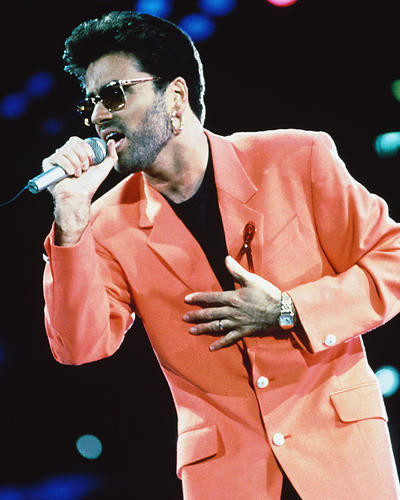 This is an image of 215860 George Michael Photograph & Poster