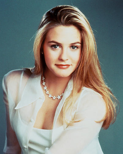 This is an image of 215910 Alicia Silverstone Photograph & Poster