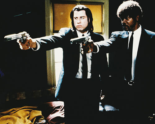 This is an image of 214150 Pulp Fiction Photograph & Poster