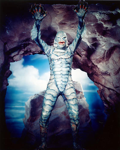 This is an image of 220513 The Creature from the Black Lagoon Photograph & Poster