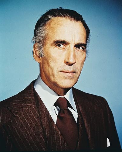This is an image of 224486 Christopher Lee Photograph & Poster