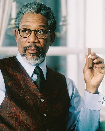 This is an image of 224867 Morgan Freeman Photograph & Poster
