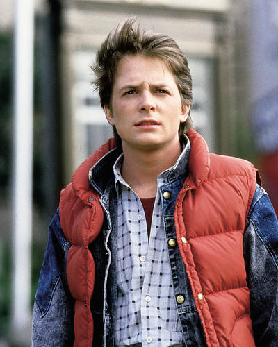 This is an image of 235026 Michael J.Fox Photograph & Poster