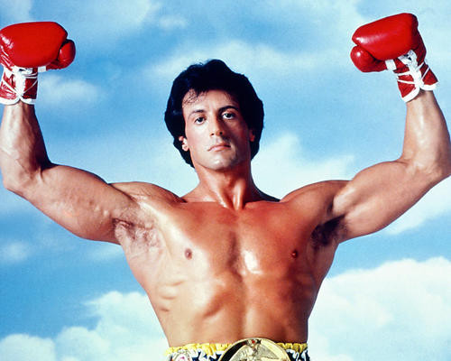 This is an image of 226778 Sylvester Stallone Photograph & Poster