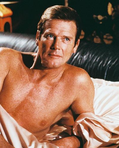 This is an image of 237666 Roger Moore Photograph & Poster