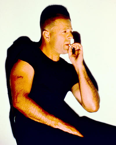 This is an image of 227579 Bruce Willis Photograph & Poster