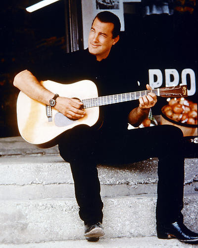 This is an image of 228004 Steven Seagal Photograph & Poster