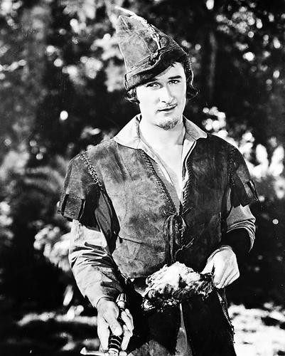 This is an image of 167596 Errol Flynn Photograph & Poster