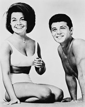 This is an image of 167598 Annette Funicello & Frankie Avalon Photograph & Poster